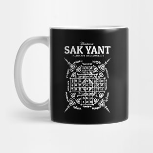 Antique Muay Thai Tattoo Mug